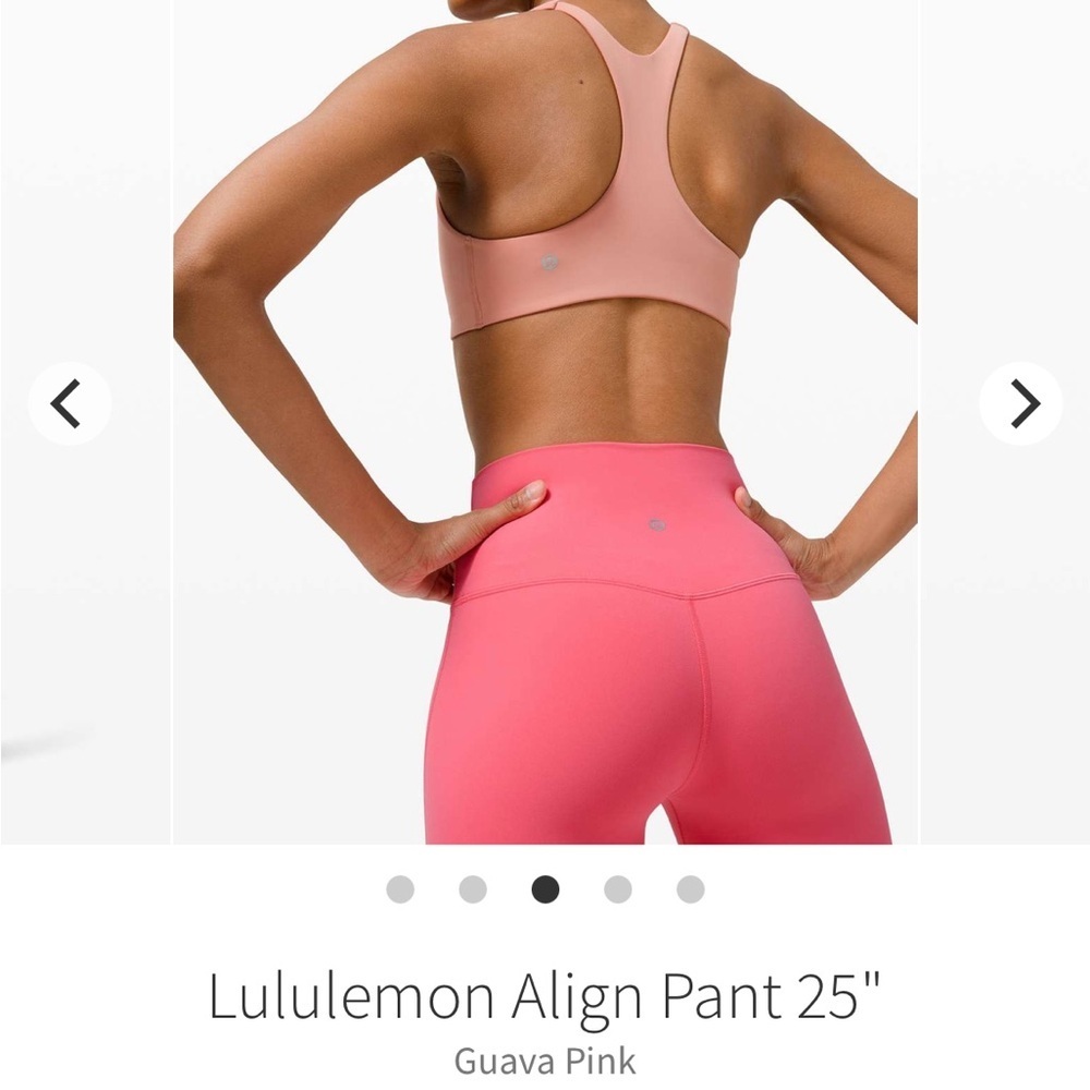 Lululemon Align Pant 25" Guava Pink - Picture 10 of 10